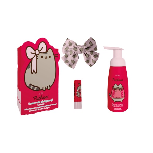 20588541762428644 Zestaw do pielęgnacji pianka do mycia ciała 300ml + pomadka do ust 3.8g + spinka do włosów - obrazek 1