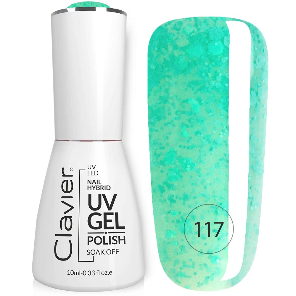 20682581697785275 Luxury lakier hybrydowy z drobinkami holograficznymi 117 Summer Paradise 10ml - obrazek 1