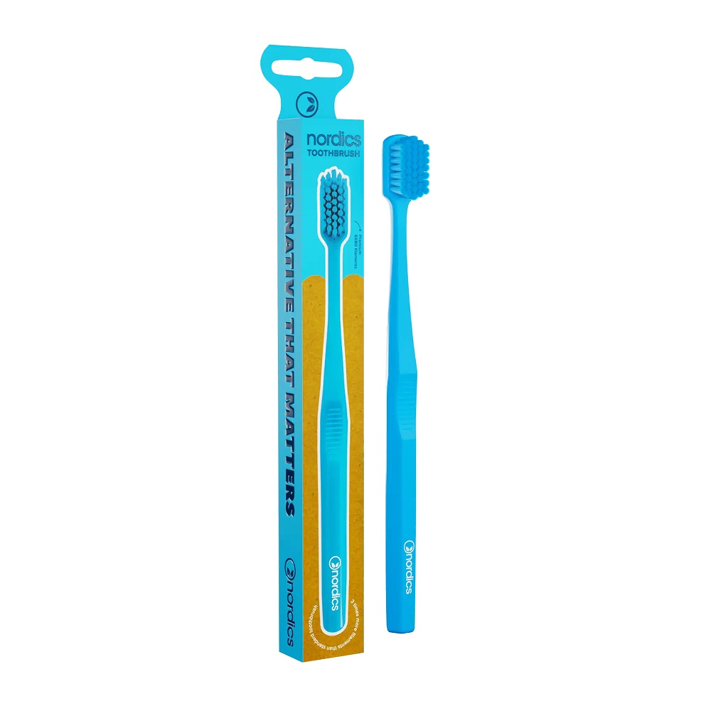 20760831676882538 Premium Toothbrush szczoteczka do zębów z tworzywa pla Blue - obrazek 1
