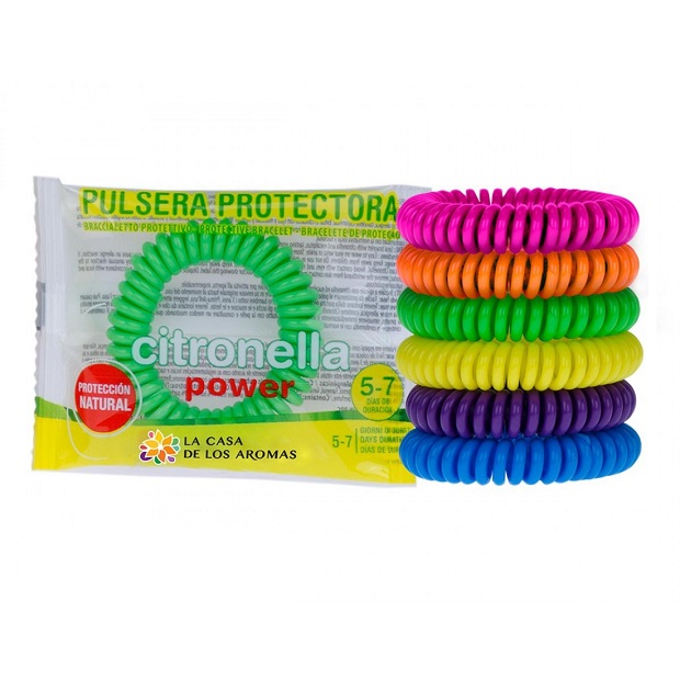 20777981688040955 Citronella bransoletka spiralna o zapachu trawy cytrynowej 1szt. - obrazek 1