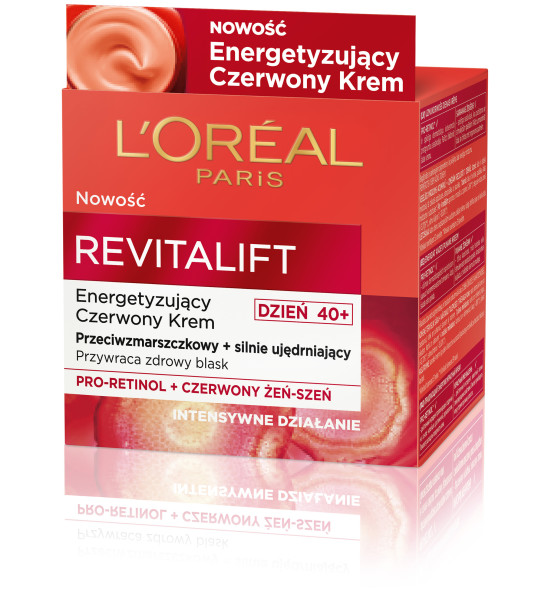 2077901582028500 Revitalift Red Cream 40+ energetyzujący czerwony krem na dzień 50ml - obrazek 1