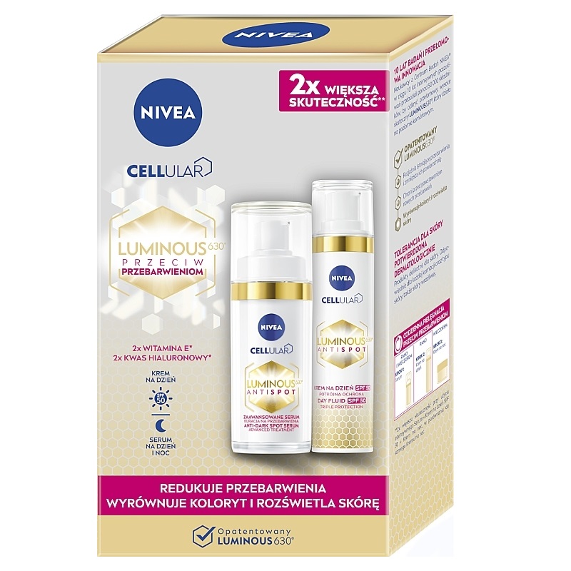20825781703058119 Cellular Luminous 630® zestaw krem na dzień przeciw przebarwieniom 40ml + intensywne serum na przebarwienia 30ml - obrazek 1