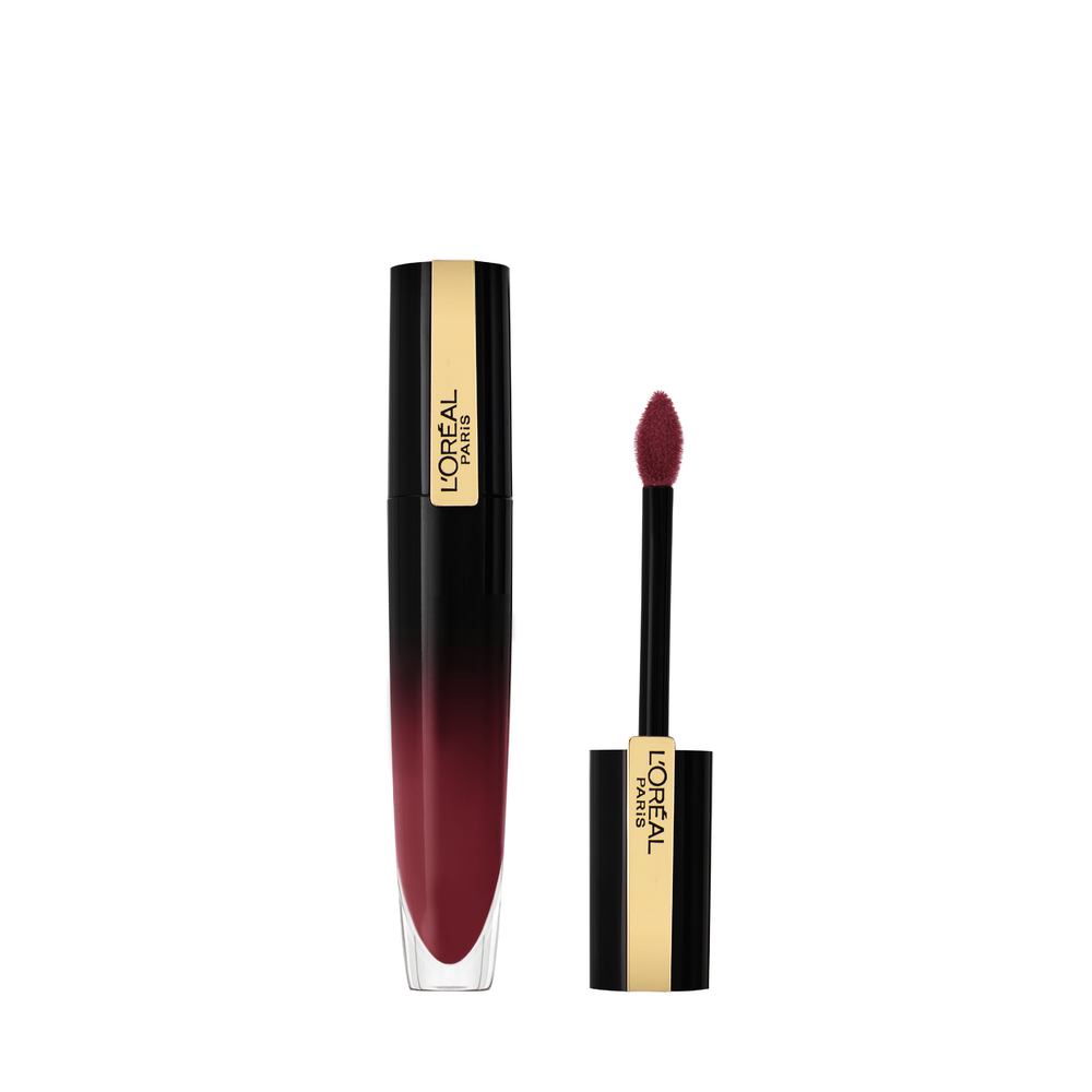 20829651581670717 Brilliant Signature Shiny Liquid Lipstick błyszcząca pomadka w płynie 312 Be Powerful 6.4ml - obrazek 1