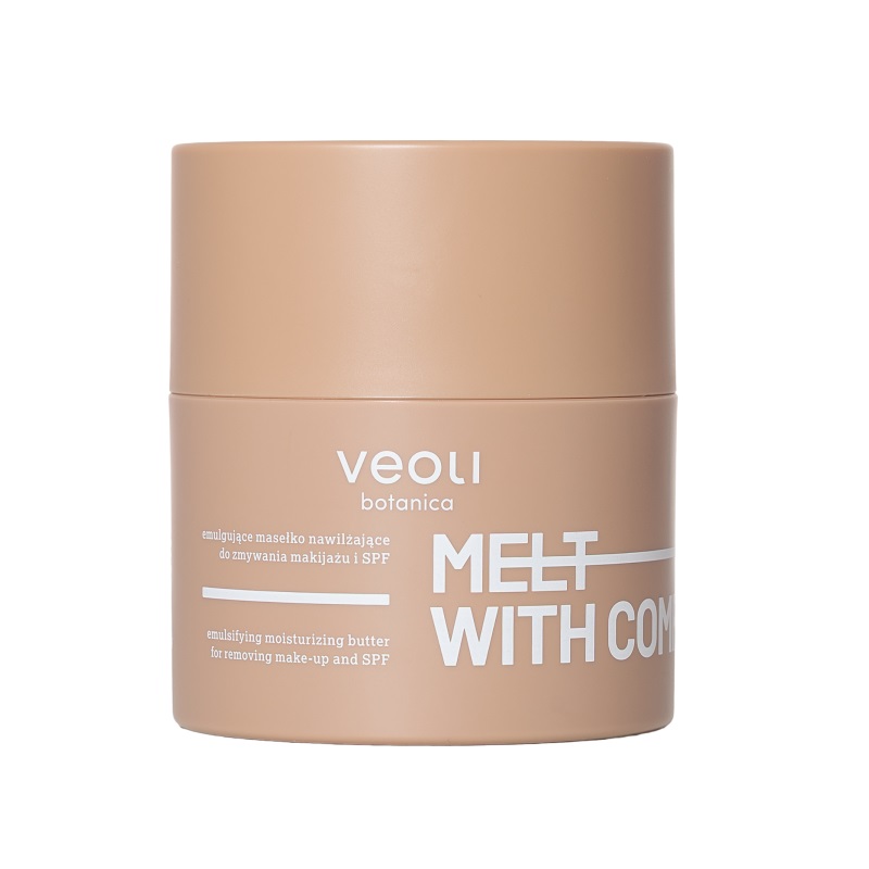 20856591763670509 Melt With Comfort emulgujące masełko nawilżające do zmywania makijażu i SPF do skóry suchej i odwodnionej 40g - obrazek 1