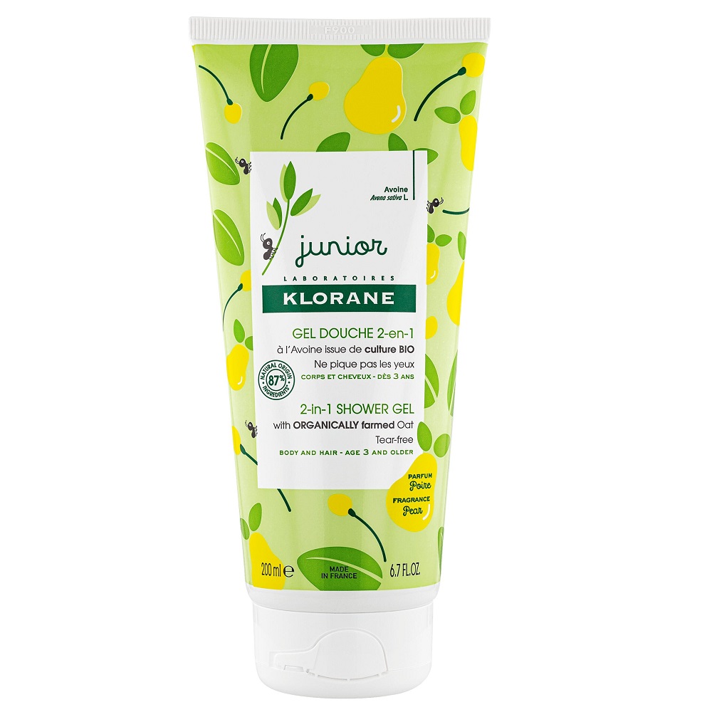 20911381752761986 Junior 2-in-1 Shower Gel żel pod prysznic do ciała i włosów Gruszka 200ml - obrazek 1