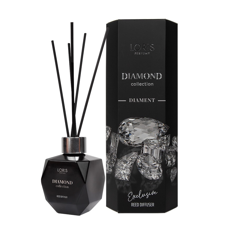 20928431687438725 Diamond Exclusive Reed Diffuser dyfuzor zapachowy z patyczkami Diament 110ml - obrazek 1