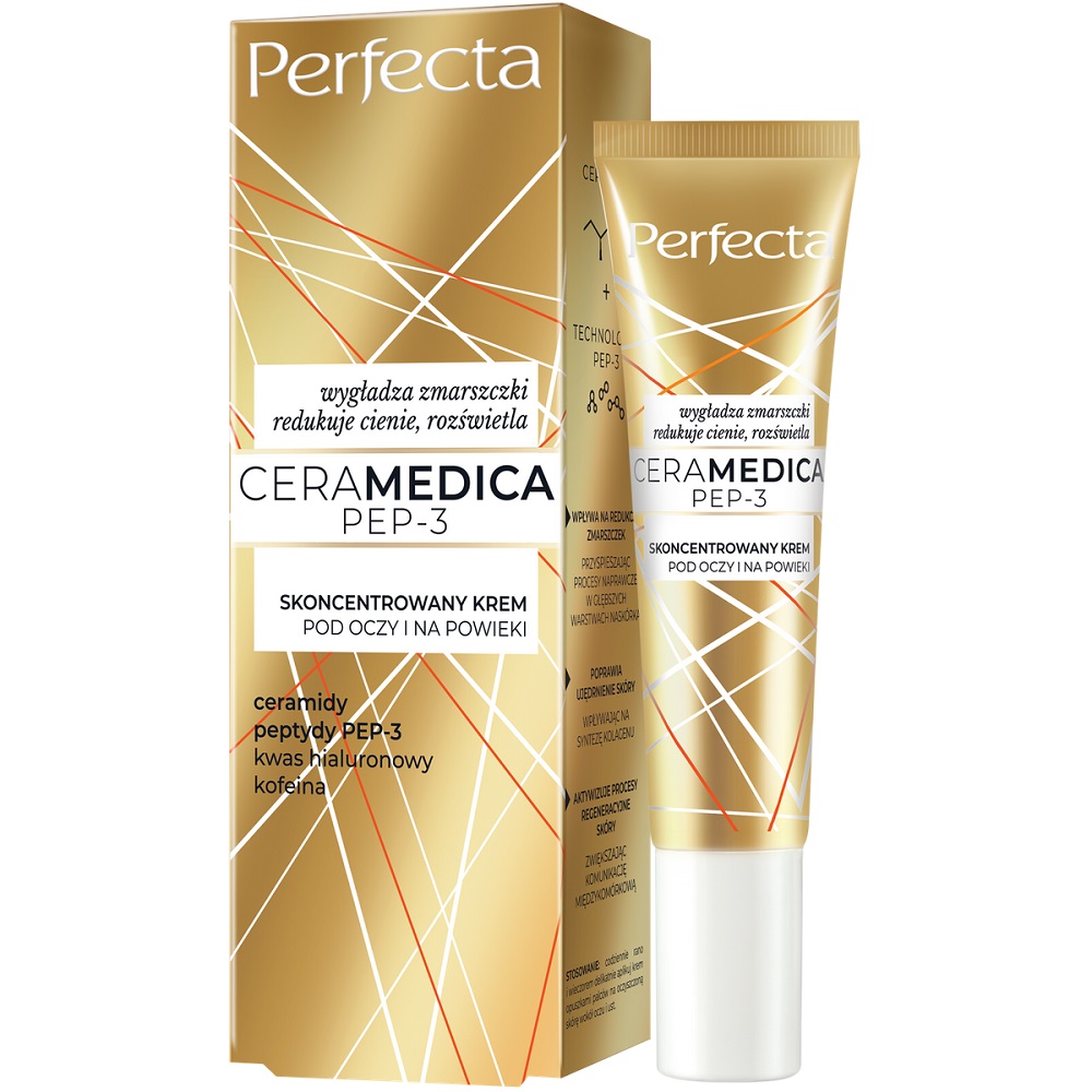 20945811710763539 Ceramedica Pep-3 skoncentrowany krem pod oczy i na powieki 15ml - obrazek 1