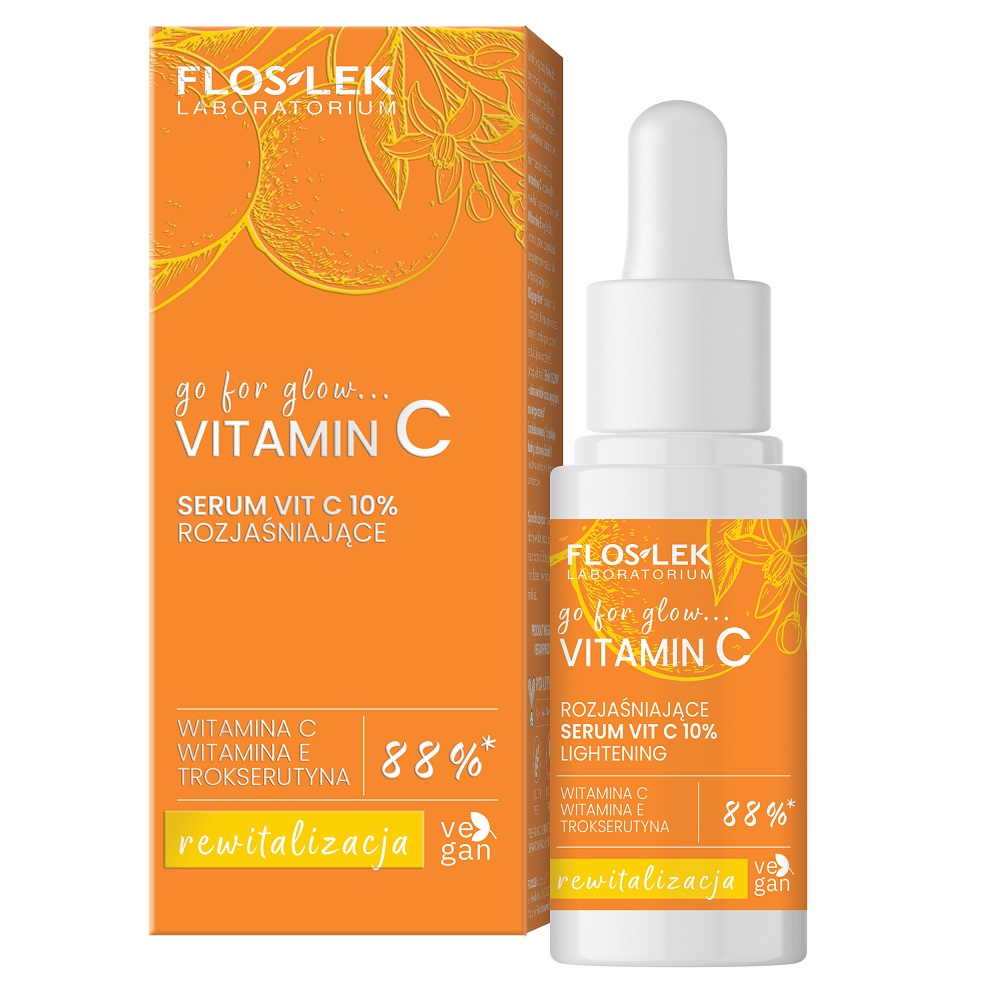 20963871747304354 go for glow…. VITAMIN C rozjaśniające serum VIT C 10% 30ml - obrazek 1