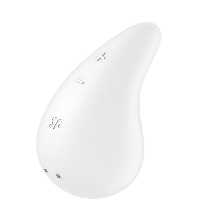 21003021740991509 Dew Drop stymulator łechtaczki White - obrazek 1