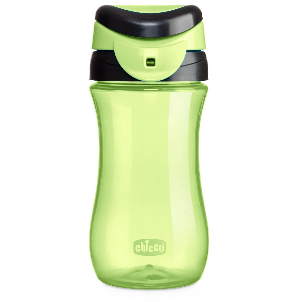 21024241695288445 Kids Hard Spout Cup kubek z twardym ustnikiem 2L+ Zielony 350ml - obrazek 1