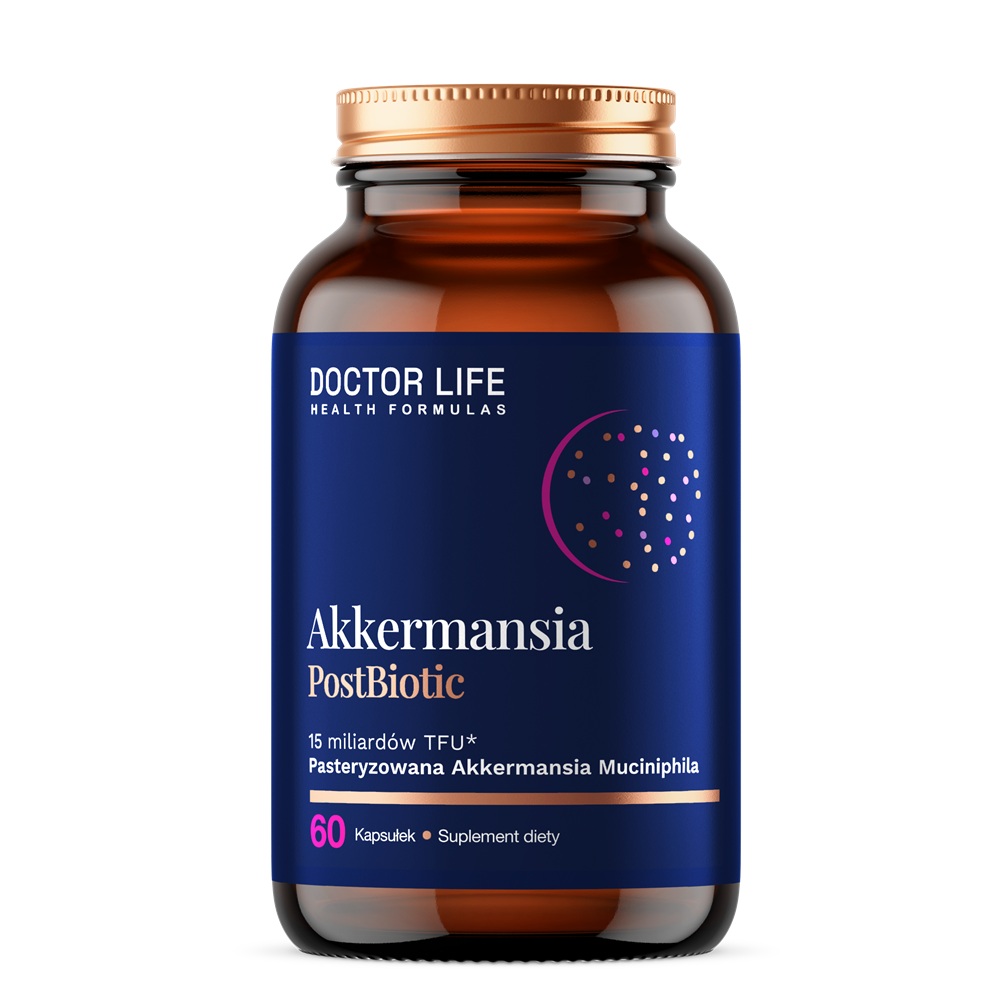 21025641758193837 Akkermansia PostBiotic suplement diety 60 kapsułek - obrazek 1