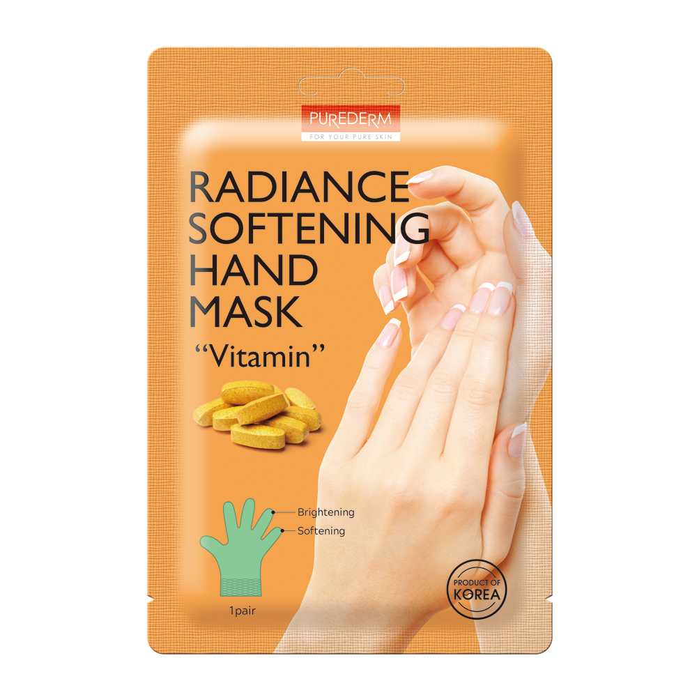 21068031631183482 Radiance Softening Hand Mask “Vitamin” rozjaśniająco-zmiękczająca maseczka do dłoni z witaminami 1 para - obrazek 1