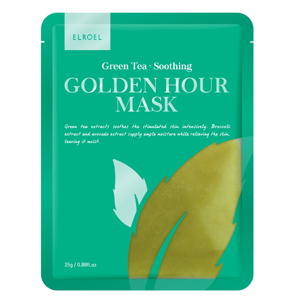 21084171719288549 Golden Hour Mask łagodząca maska do twarzy Green Tea 25g - obrazek 1