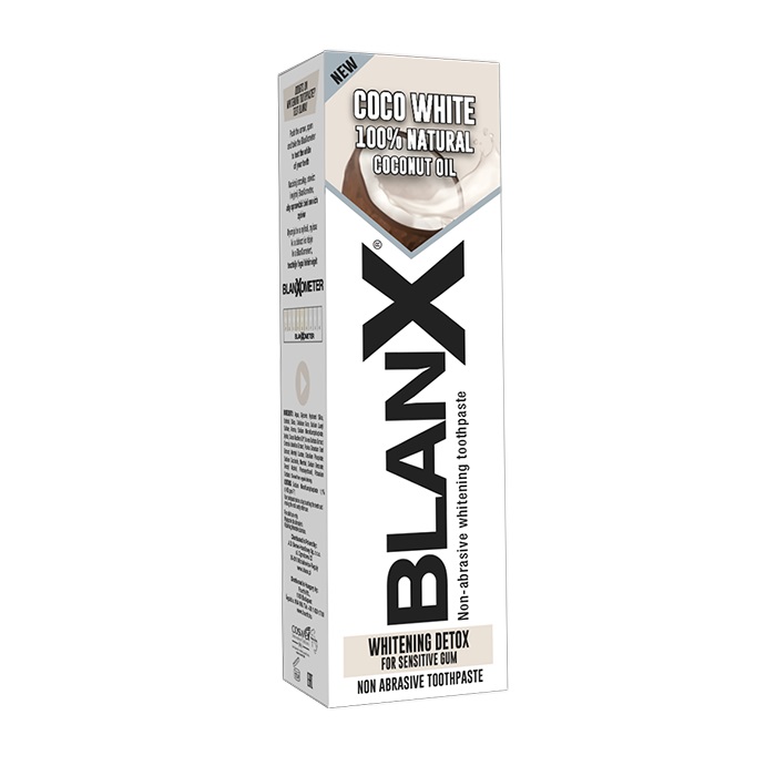 21143901662374278 Coco White wybielająca pasta do zębów z olejkiem kokosowym 75ml - obrazek 1