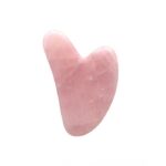 Gua Sha Stone kamień do masażu twarzy Różowy Kwarc