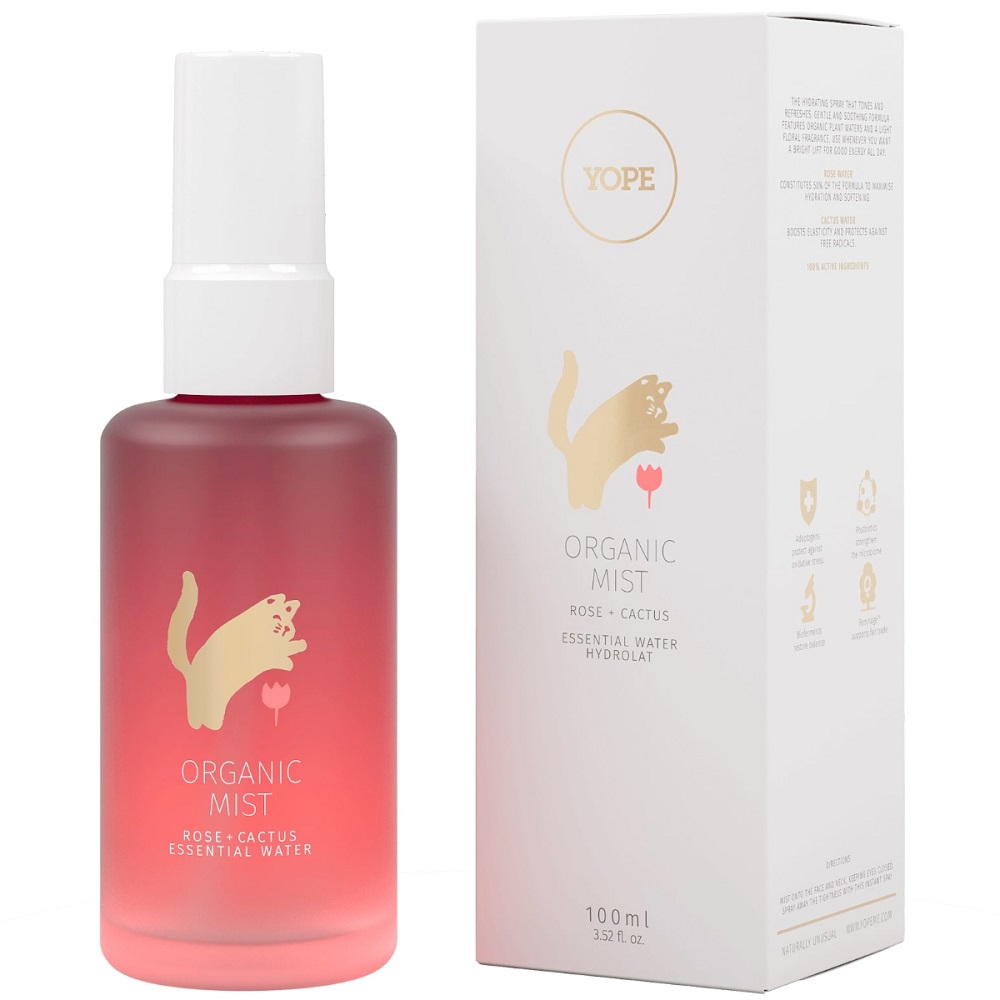 21338031627887722 Organic Mist hydrolat Róża + Kaktus 100ml - obrazek 1