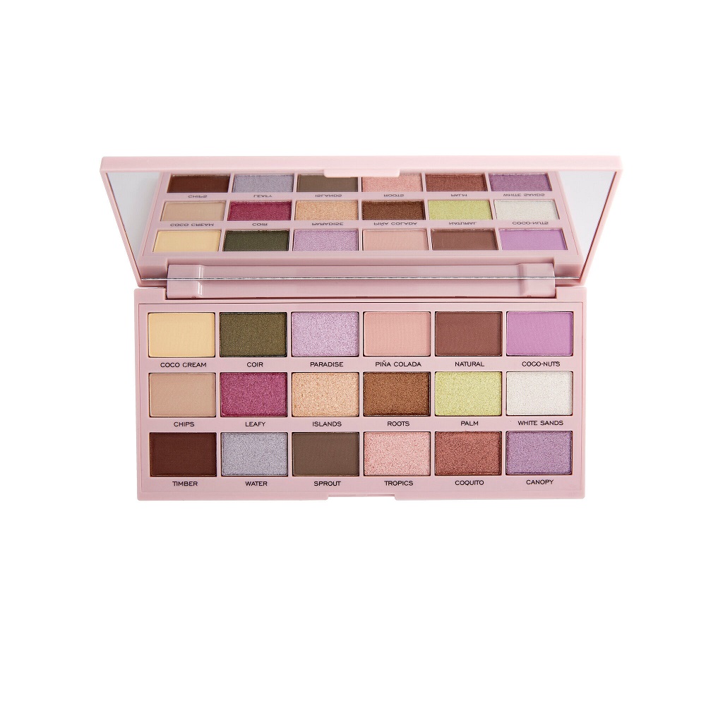 21370181660895831 I Heart Revolution Tasty Coconut Eyeshadow Palette paletka cieni do powiek 22.5g - obrazek 1