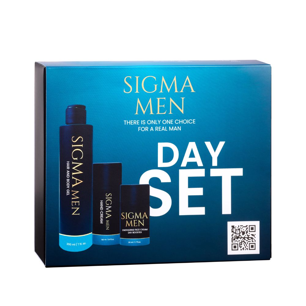 21379491761681717 Day Set zestaw żel do mycia ciała i włosów 200ml + krem do rąk 100ml + krem na dzień 50ml - obrazek 1