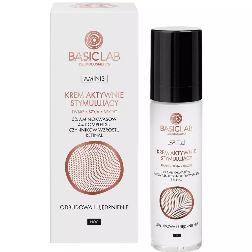 21466961693310772 Aminis krem aktywnie stymulujący na noc Odbudowa i Ujędrnienie 50ml - obrazek 1