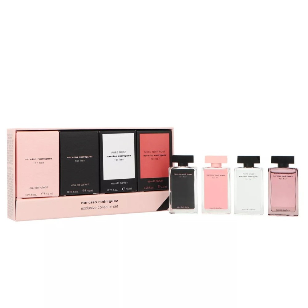 21486971753768053 Exclusive Collector zestaw For Her woda toaletowa 7.5ml + For Her woda perfumowana 7.5ml + Pure Musc woda perfumowana 7.5ml + Musc Noir Rose woda perfumowana 7.5ml - obrazek 1