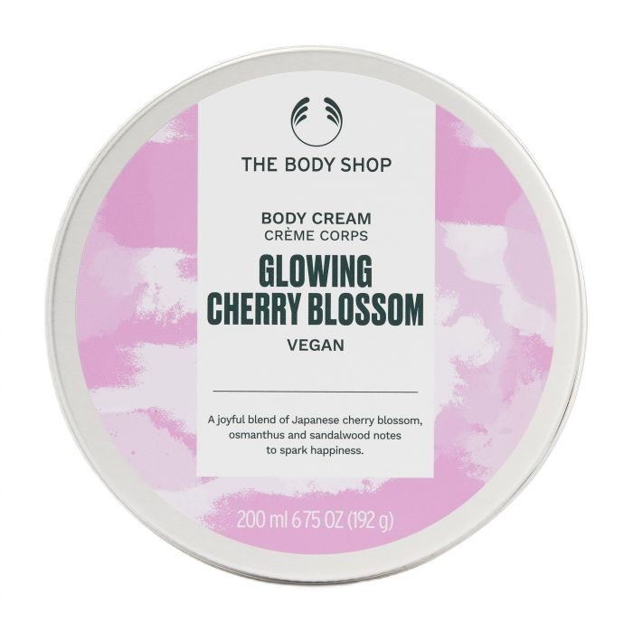 21608511707905409 Wegański krem do ciała Glowing Cherry Blossom 200ml - obrazek 1