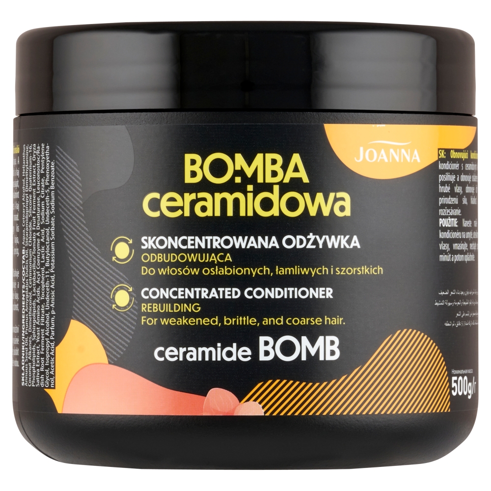 21631631739379461 Bomba Ceramidowa skoncentrowana odżywka odbudowująca 500g - obrazek 1