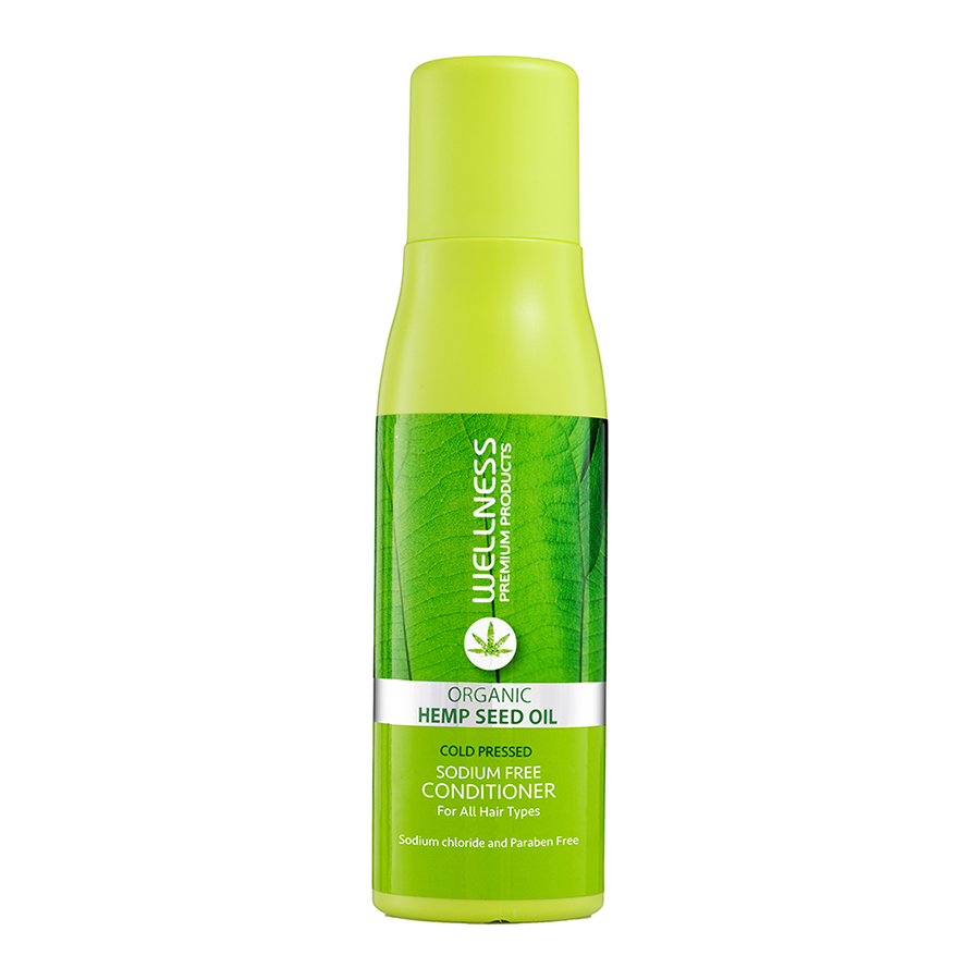 21679751642146212 Organic Hemp Seed Oil Conditioner wzmacniająca odżywka do włosów z olejem konopnym 500ml - obrazek 1