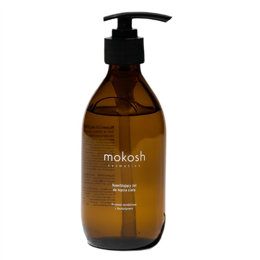 21690951754917930 Nawilżający żel do mycia ciała Drzewo sandałowe z bursztynem 300ml - obrazek 1