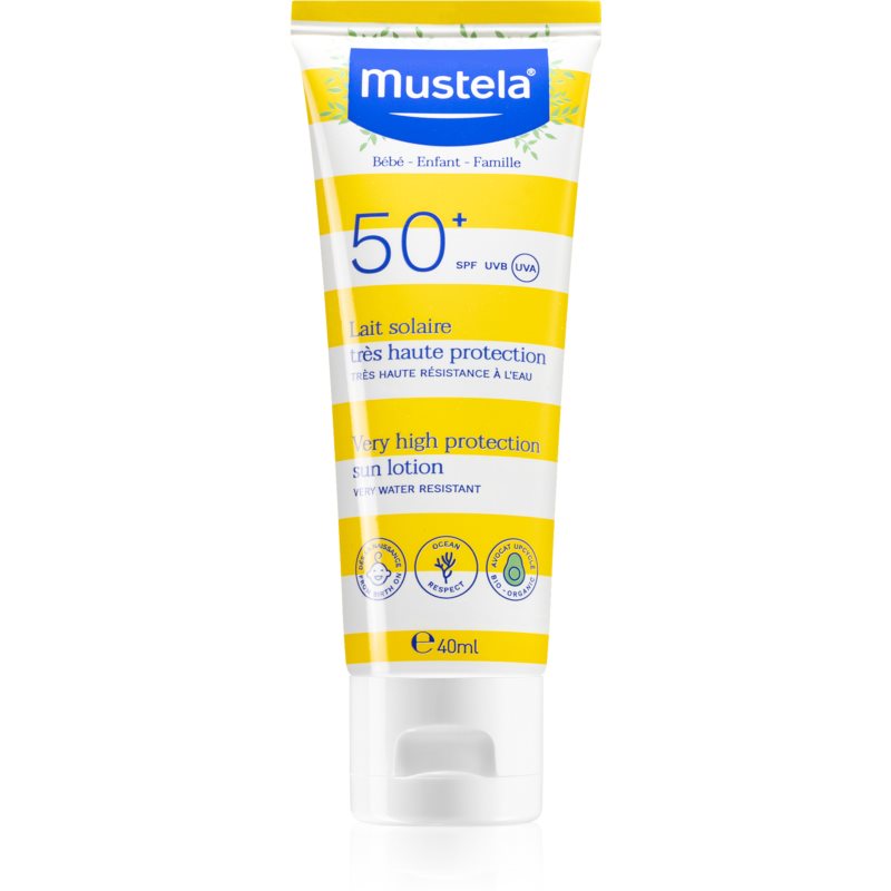 2174131658227241 SPF50 Mineral Sunscreen Lotion przeciwsłoneczne mleczko do skóry wrażliwej 40ml - obrazek 1