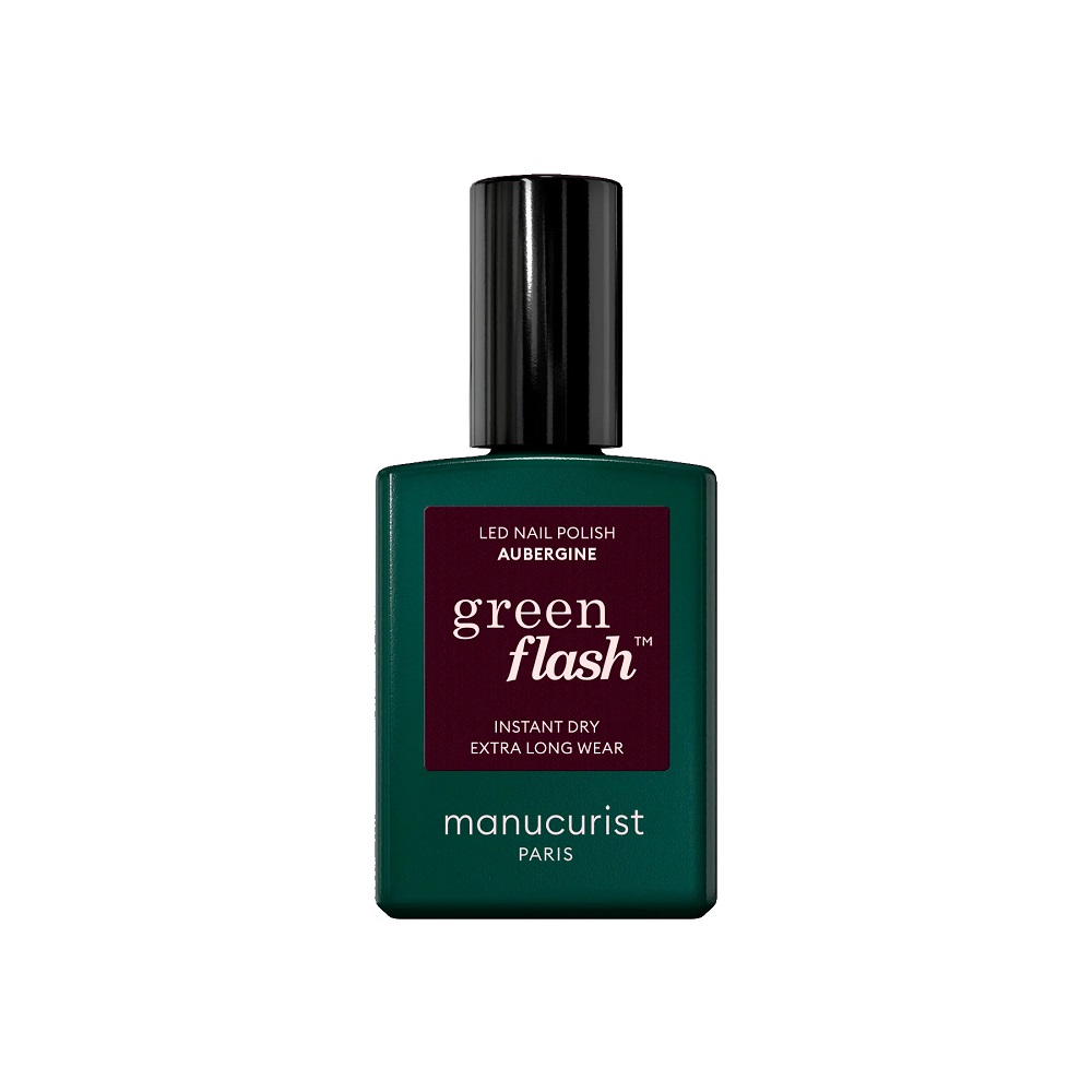 21758291768047856 Green Flash Nail Polish lakier do paznokci Aubergine 15ml - obrazek 1