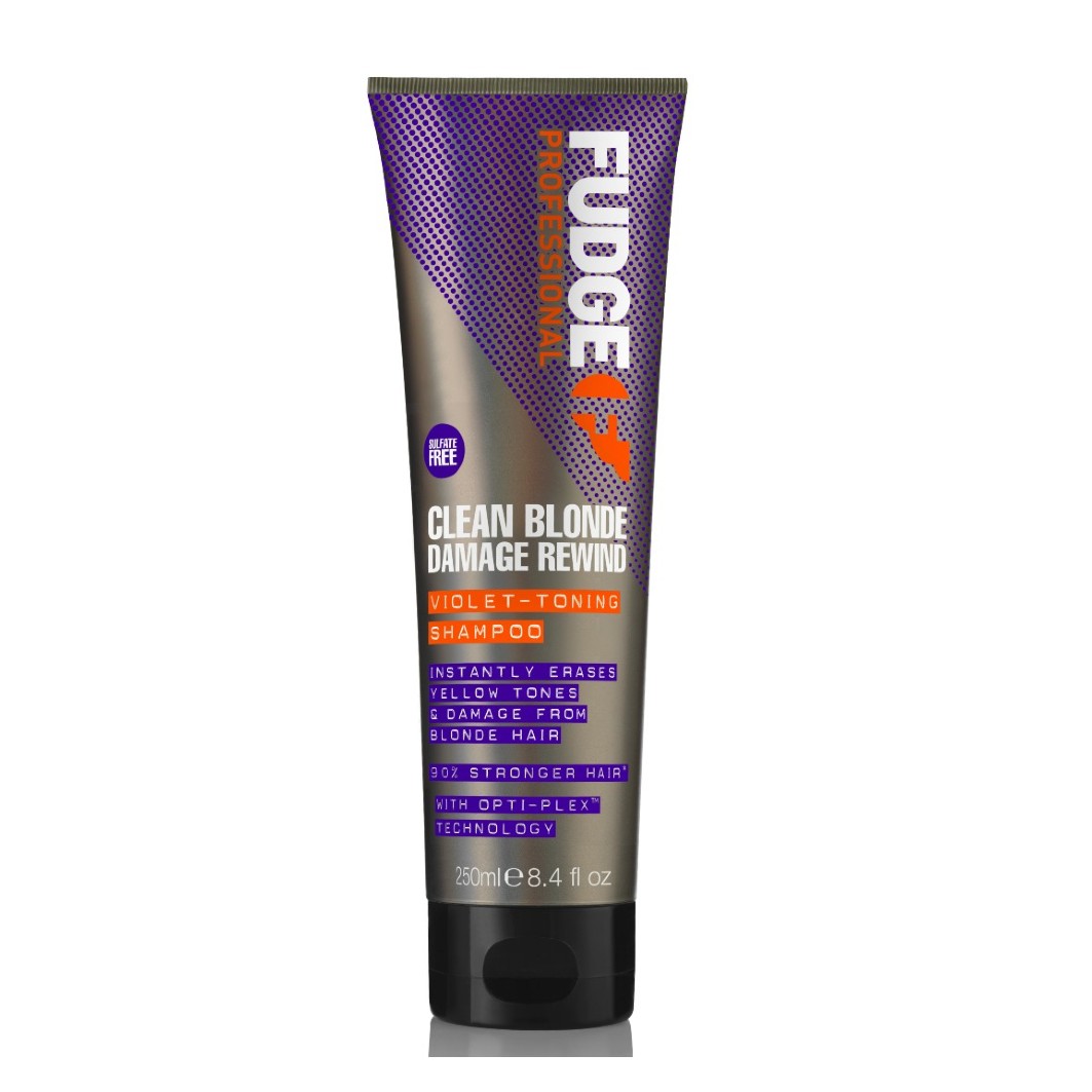 21805121650629572 Clean Blonde Damage Rewind Violet-Toning Shampoo szampon regenerujący i tonujący włosy blond 250ml - obrazek 1