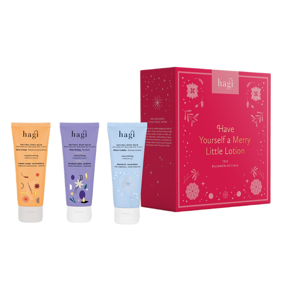 21815941730212808 Have Yourself a Merry Little Lotion zestaw naturalnych balsamów do ciała 3x75ml - obrazek 1