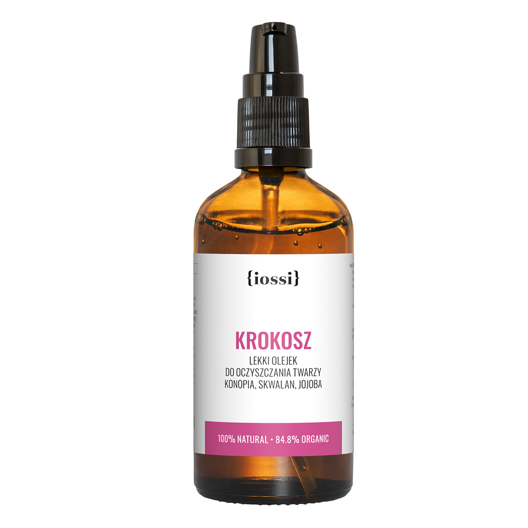 21925121642158465 Krokosz lekki olejek do oczyszczania twarzy 100ml - obrazek 1