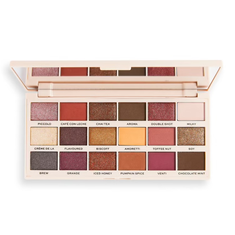 21960211685112223 I Heart Revolution Tasty Eyeshadow Palette paleta cieni do powiek Latte 22g - obrazek 1
