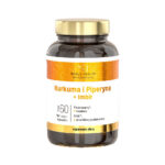 Kurkuma i Piperyna + Imbir suplement diety 60 kapsułek