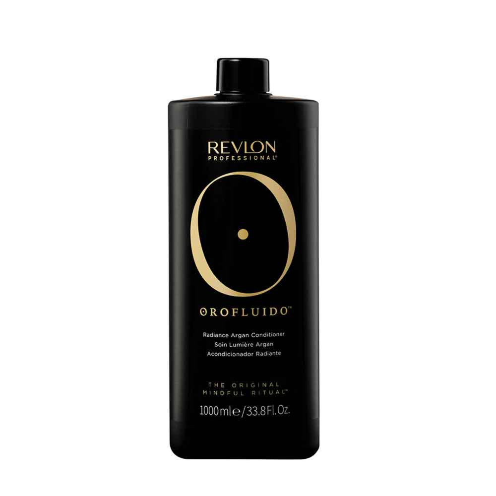 22089841658828430 Orofluido Radiance Argan Conditioner nawilżająca odżywka do włosów 1000ml - obrazek 1
