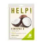 Help Sheet Mask maska do twarzy z Coconut 25ml