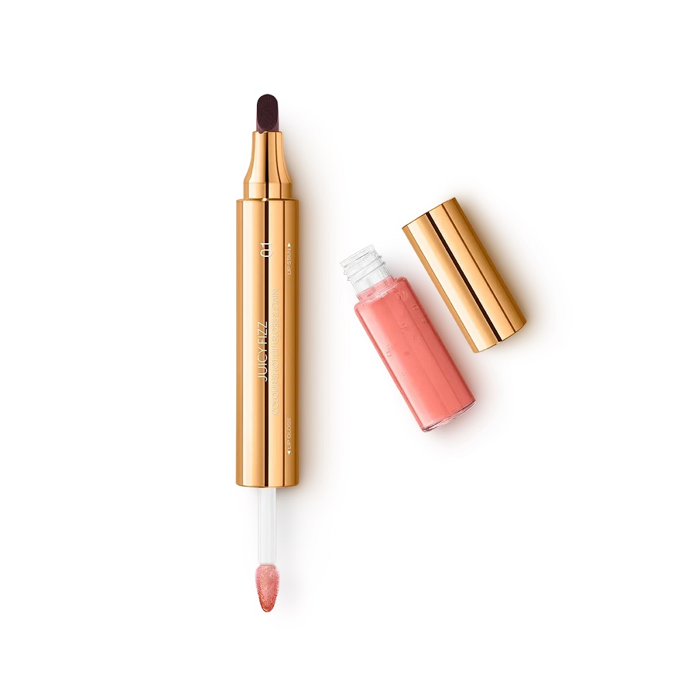 22112371749537647 Juicy Fizz Color Shot Lip Gloss & Stain duet do ust z błyszczykiem i tintem 01 Sweet Tequila 2.5ml - obrazek 1