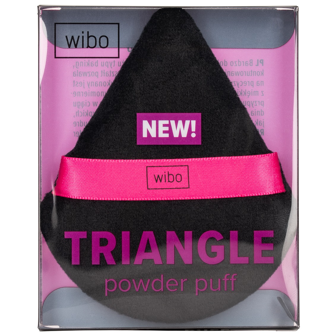 22190621700650712 Triangle Powder Puff puszek do pudru - obrazek 1