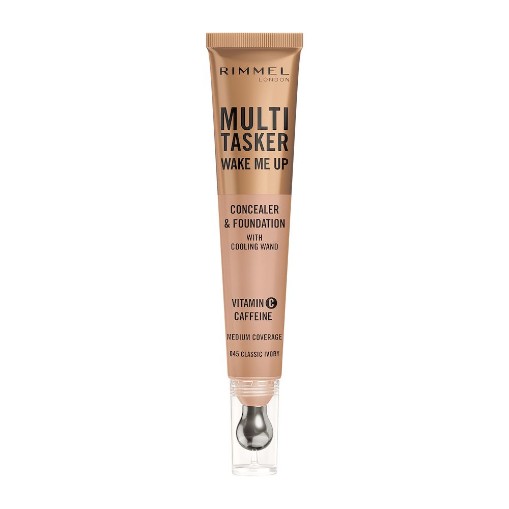 22265111733727604 Multi-Tasker Wake Me Up rozświetlający korektor z masującym aplikatorem 045 Classic Ivory 20ml - obrazek 1