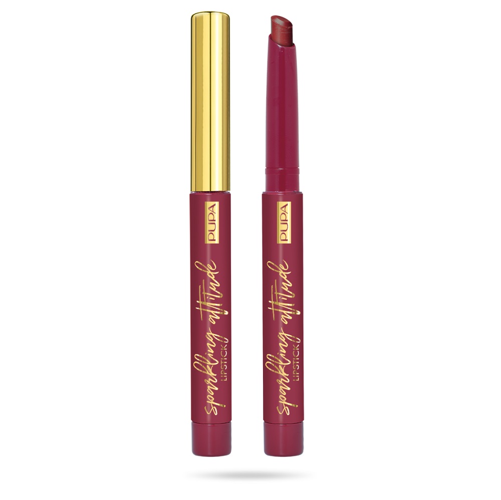 22276301612858906 Sparkling Attitude Matt Lipstick matowa pomadka do ust 002 Burgundy Attitude 1.2g - obrazek 1