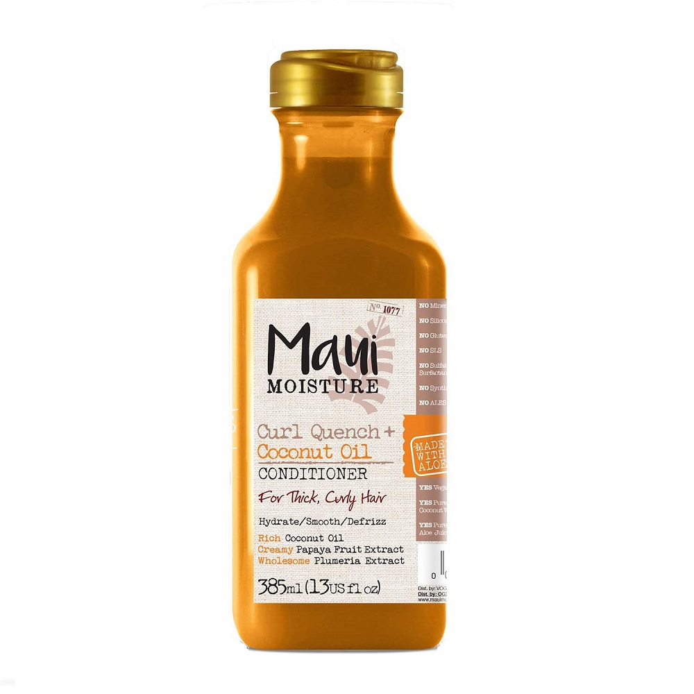 22298351644341551 Curl Quench + Coconut Oil Conditioner odżywka do włosów grubych i kręconych z olejkiem kokosowym 385ml - obrazek 1