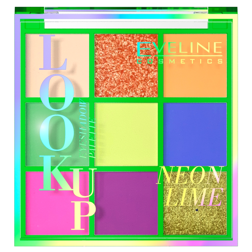 22301661651212094 Look Up paleta 9 cieni do powiek Neon Lime 10.8g - obrazek 1