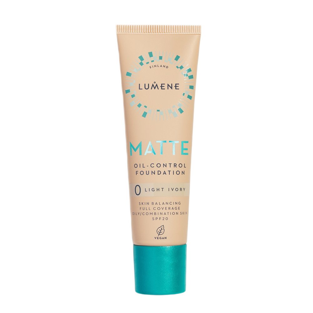 2232401748951439 Matte Oil-Control Foundation SPF20 podkład matujący do twarzy 0 Light Ivory 30ml - obrazek 1