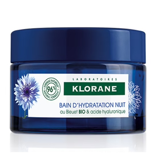 2233421681384736 Revitalizing Water Sleeping Mask nocna maska nawilżająca z organicznym chabrem 50ml - obrazek 1