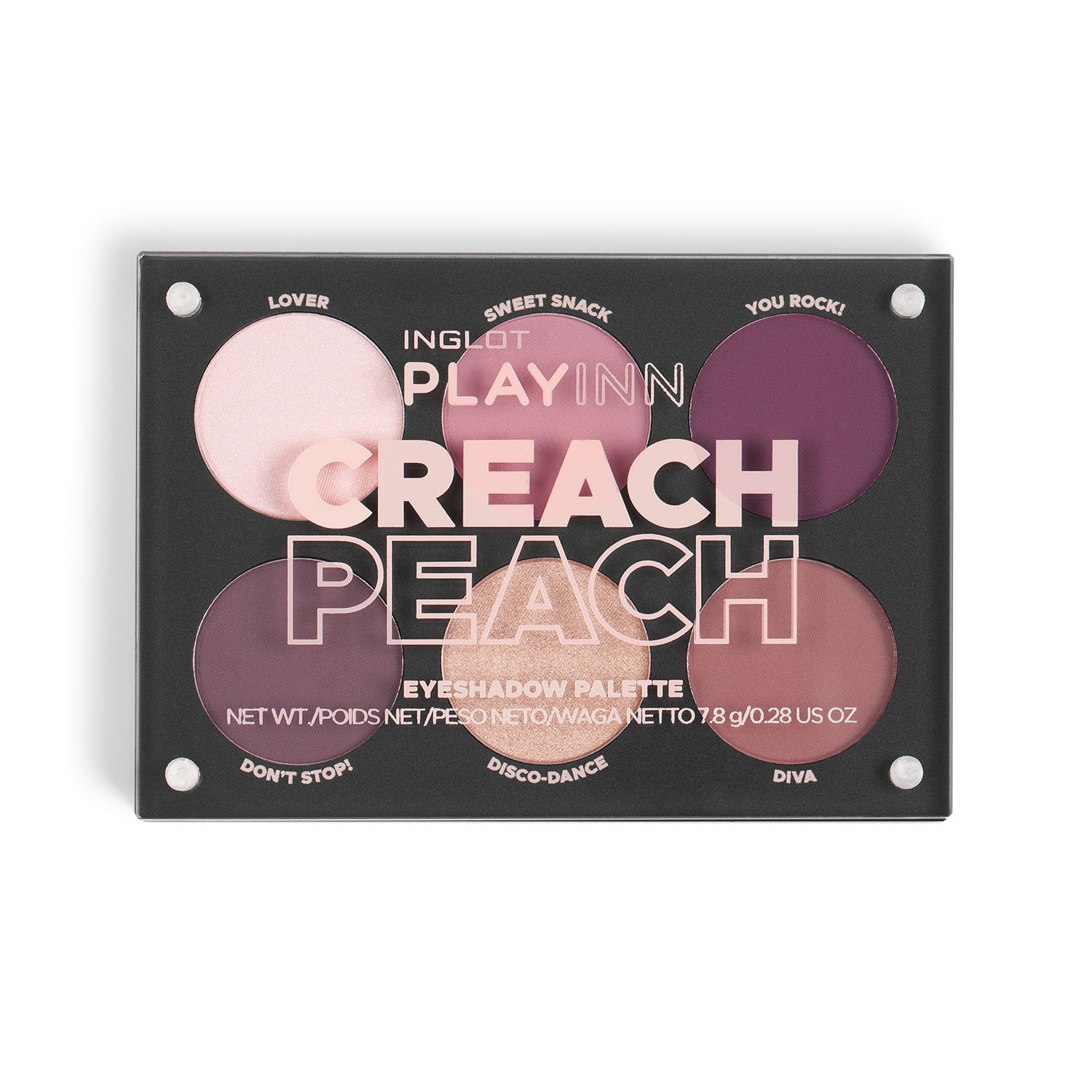 22356551689769319 Playinn Eyeshadow Palette paleta cieni do powiek Creach Peach 8g - obrazek 1