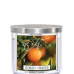 Tumbler świeca zapachowa z trzema knotami Sicilian Orange 411g