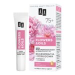 Flowers&Oils 75+ Odbudowa krem przeciwzmarszczkowy na okolice oczu i ust 15ml