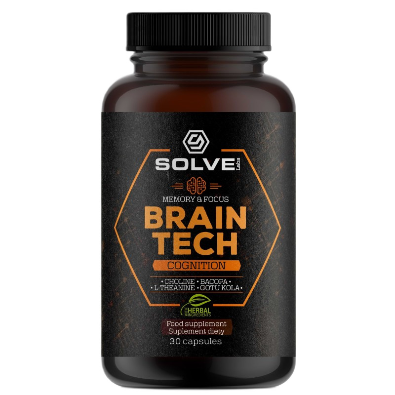 22455621762278299 Brain Tech Memory & Focus suplement diety 30 kapsułek - obrazek 1