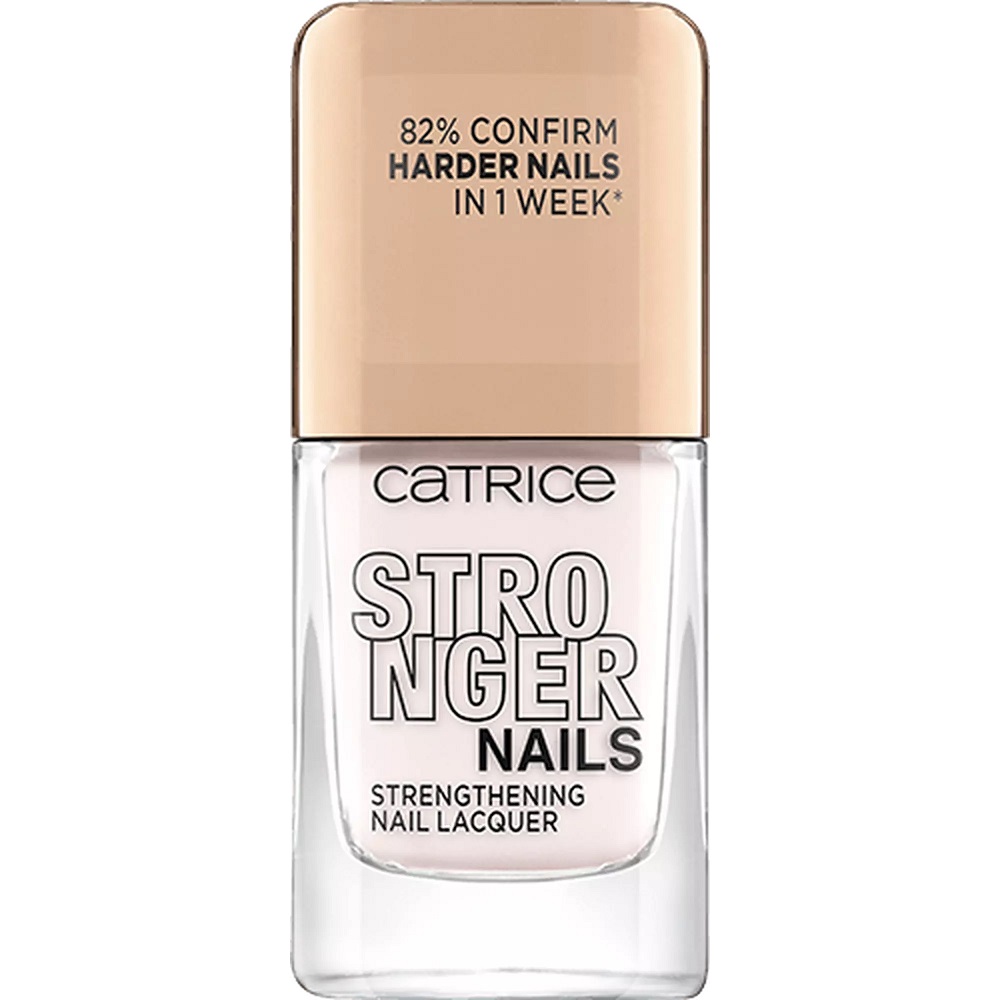 22461291662095946 Stronger Nails Strengthening Nail Lacquer wzmacniający lakier do paznokci 04 Milky Rebel 10.5ml - obrazek 1